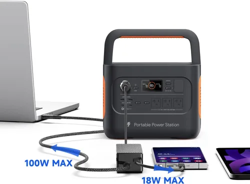 Miniatura 3 de para Acer HP Dell MSI Surface Pro USB C Cargador de coche portátil 100 W puerto C Cargador portátil para MacBook Pro Air Lenovo Asus LG Gram Razer
