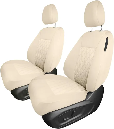 Miniatura 38 de FH Group Fundas de asiento de automóvil de ajuste personalizado hechas específicamente para la base Ford Explorer 2020-2024, fundas de asiento