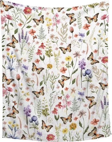 Miniatura 10 de Manta de girasol de abeja, regalo para los amantes de las niñas, manta de franela súper suave para sofá cama, cama acogedora de felpa, decoración