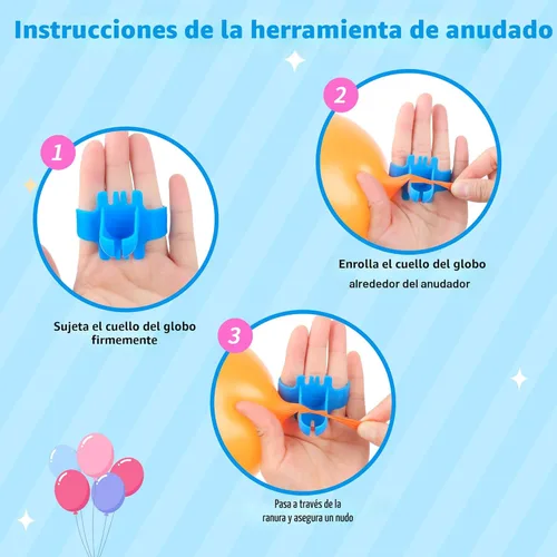 Miniatura 7 de Bomba eléctrica de globos, máquina sopladora de globos eléctrica portátil, bomba de aire de globos, boquilla doble, inflador de globos de 110 V 600