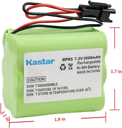 Miniatura 3 de Kastar Paquete de 1 batería Ni-MH de 7.2 V 2600 mAh de repuesto para Tivoli PAL iPAL Radio Audio MA-1 MA1, MA-2 MA2, MA-3 MA3