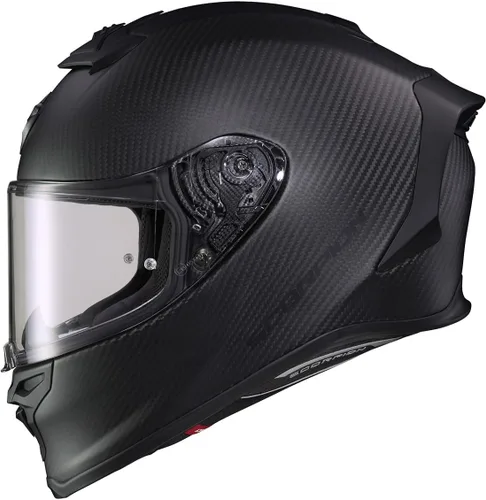 Miniatura 9 de ScorpionEXO R1 Air - Casco de motocicleta de cara completa de fibra de carbono con escudo Pinlock, bolsillos para altavoces listos para Bluetooth