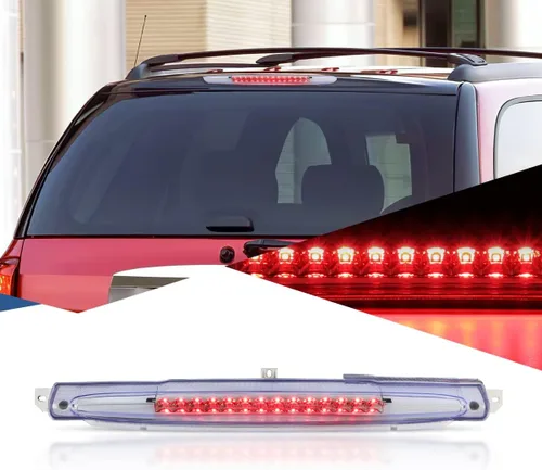 Auto Dynasty Luz Completa LED de Tercer Freno Compatible con Buick Rainier, Chevy Trailblazer EXT, GMC Envoy XL, Isuzu Ascender, Oldsmobile Bravada,