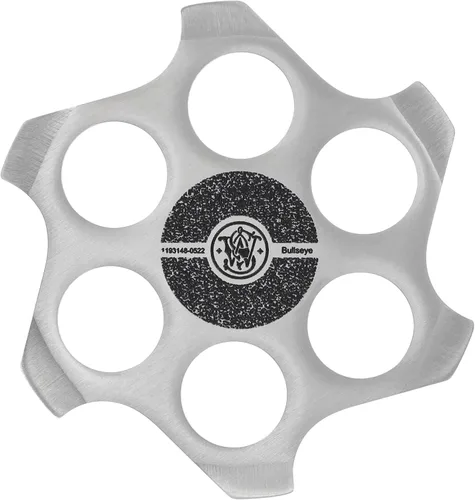 Miniatura 7 de Smith & Wesson Productos de lanzamiento Bullseye con diseño de acero inoxidable de tang completo y fundas protectoras de nylon para recreación
