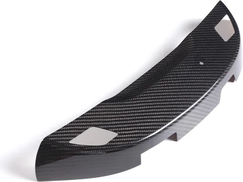Miniatura 4 de Cubierta de base de espejo retrovisor para interior de automóvil compatible con Chevrolet Corvette C7 Stingray 2014-2019 fibra de carbono real, 1