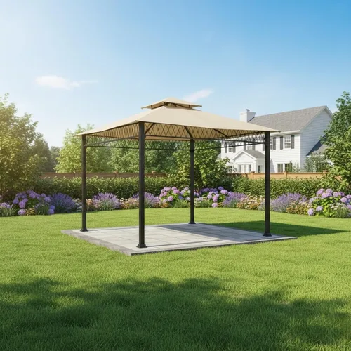 Miniatura 2 de Garden Winds Cubierta superior de toldo de repuesto para cenador Havenbury - Riplock 350 - Beige