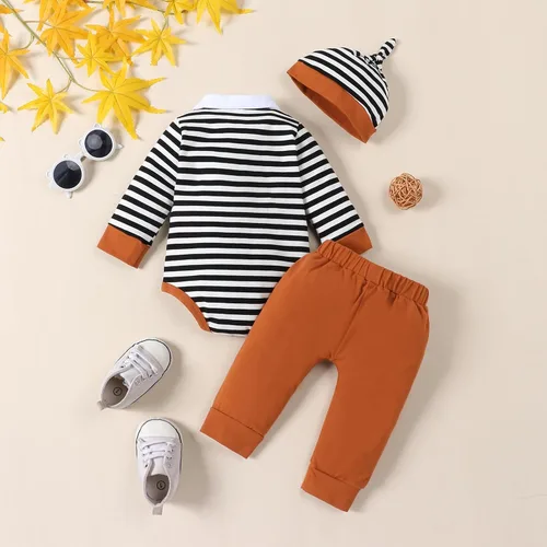 Miniatura 9 de VINUOKER Ropa de bebé recién nacido prematuro para bebé, traje de caballero