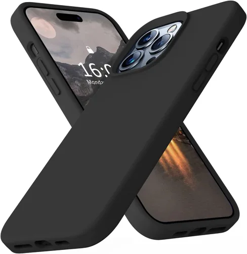 Miniatura 74 de Funda compatible con iPhone 13 de 6.1 pulgadas, de silicona líquida premium [forro de microfibra suave antiarañazos], goma de gel, protección Uva