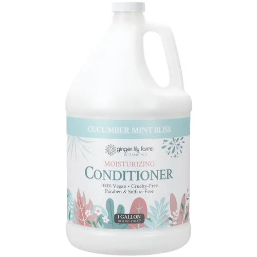 Miniatura 8 de Ginger Lily Farms Botanicals - Acondicionador hidratante para cabello seco, 100% vegano y libre de crueldad, aroma a pera de manzana, repuesto de 1
