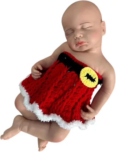 Miniatura 9 de Muñecas de bebé Reborn de silicona realistas de cuerpo completo de 20 pulgadas, muñeca de bebé realista que se ve en la vida real muñeca de bebé Niño