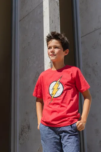 Miniatura 3 de DC Comics Justice League The Flash Superman Batman - Paquete de 3 camisetas para niños pequeños a grandes