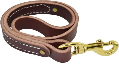Miniatura 3 de Ray Allen Leather Latigo Traffic Lead (correa de perno, 11")