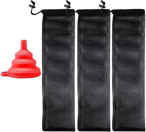 Yardwe 3 unids Colgantes Bolsas de Alimentación de Pájaros para Uso en Jardín Forraje de Aves Almacenamiento Bolsa de Malla Alimentador de Mano para