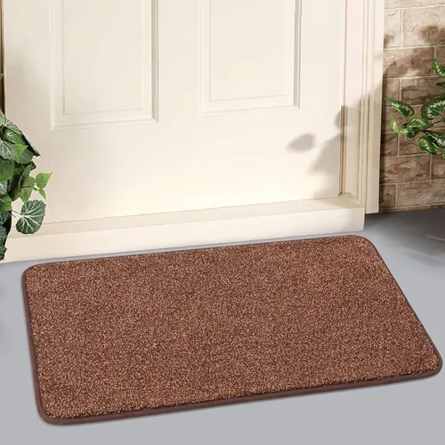 Miniatura 11 de LINLA - Tapete para interiores que absorbe el barro, lavable a máquina, respaldo de goma antideslizante, ideal para puerta de entrada para limpiarse