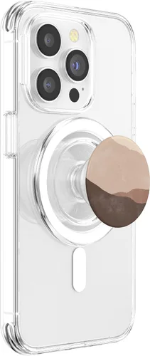 Miniatura 4 de PopSockets MagSafe PopGrip Boho Desert Brown Moon para iPhone