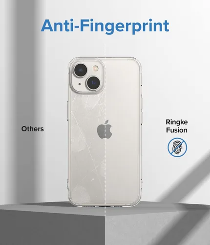 Miniatura 4 de Ringke Fusion [evita manchas grasas] Compatible con iPhone 14, tecnología antihuellas, fácil de sostener, se siente aterciopelada suave funda