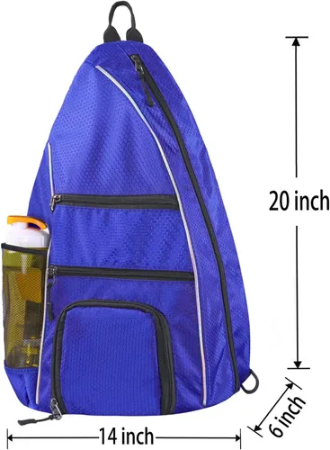 Miniatura 6 de Bolsa de pickleball – Bolsas de pickleball para mujeres y hombres – Mochila de pickleball – Estuche de viaje de pickleball para raqueta de tenis
