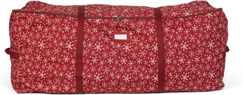 Miniatura 14 de Covermates Keepsakes Bolsa de almacenamiento con ruedas para árbol de Navidad – Almacenamiento navideño resistente de poliéster con ruedas, asas