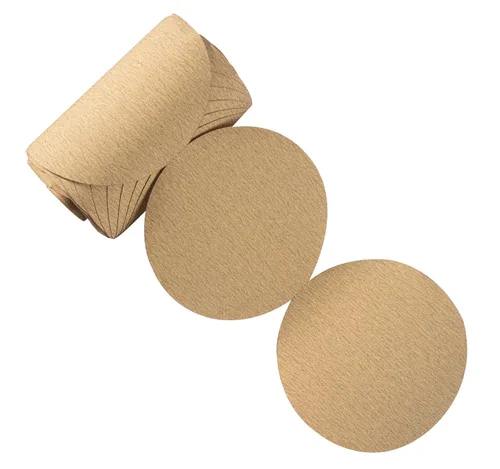 Miniatura 8 de 100 PIEZAS Discos de lija de 6 pulgadas PSA de grano 180 autoadhesivos de respaldo adhesivo para lijadora DA, papel de lija para acabado de madera