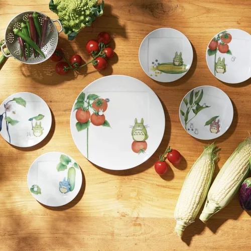 Miniatura 9 de Noritake 1704-2L/VT9931A Medium Plate, Tomatoes, Diameter: Approx. 6.1 inches (15.5 cm), Height: Approx. 0.8 inches (2 cm), Microwave Safe