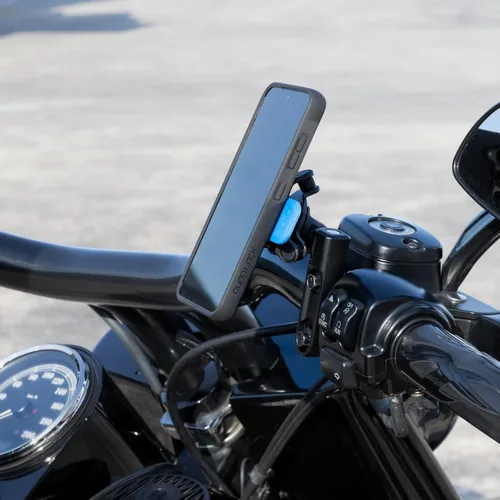 Miniatura 2 de Quad Lock Soporte de embrague de freno para motocicleta, compatible con MAG y fundas originales para soporte de teléfono de motocicleta