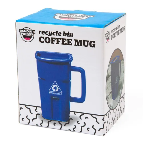 Miniatura 4 de BigMouth Inc Taza de Café con Diseño de Papelera de Reciclaje – Divertidas Tazas de Regalo de Broma – Tazas Novedosas para Oficina, Compañeros