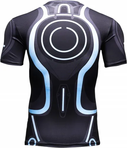 Miniatura 2 de Red Plume Men's Compression Shirt Iron Hero Wicking Sports Tank Top