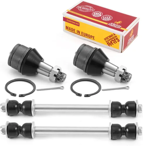 Miniatura 38 de Metrix Premium Chassis Parts - Juego de 4 piezas de articulación de rótula superior y barra estabilizadora delantera para Ford Ranger RWD 1998-2011