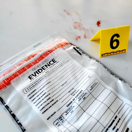 Miniatura 9 de Bolsas de evidencia, paquete de muestra de papel y plástico (12 bolsas)