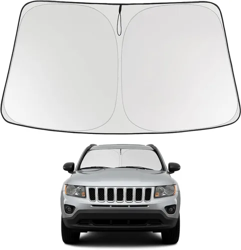Miniatura 281 de Proadsy Parasol para parabrisas actualizado 2025, ajuste personalizado Dodge RAM 1500 2Dr 2019-2024 2025, 4 capas, plegable, protector de parasol