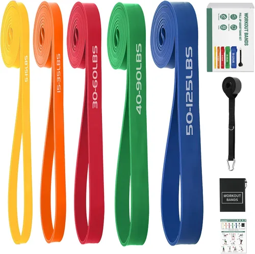 Miniatura 9 de Resistance Bands,Exercise Bands,Workout Bands,Resistance Bands Set for Legs,Pull Up Bands,Stretch Bands for Exercise,Muscle Training, Physical