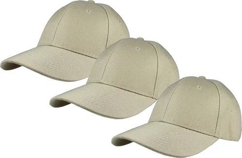 Miniatura 50 de Gelante - Gorra lisa de béisbol ajustable con correa trasera (3 unidades)