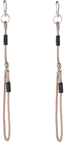 Miniatura 6 de 2 correas de nailon ajustables de longitud resistente para colgar en el árbol (250 libras limitadas/cada una) para columpios al aire libre, hamacas
