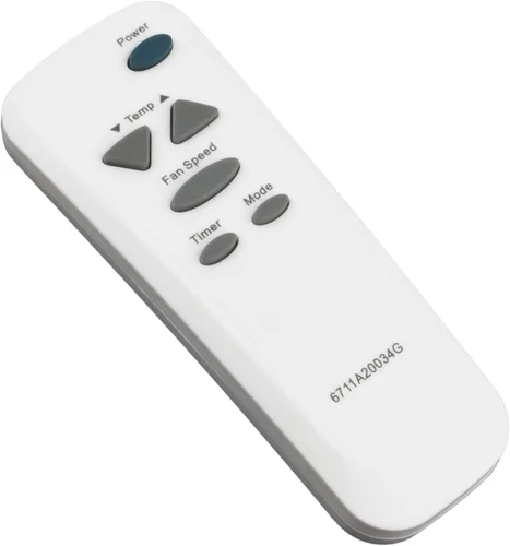 6711A20034G Reemplazar el control remoto para aire acondicionado de CA tipo ventana LG