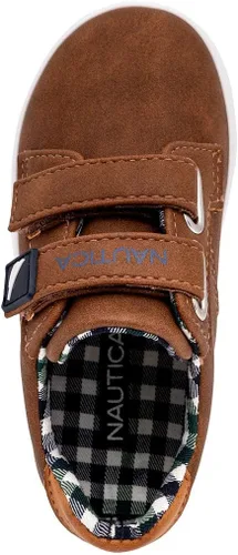 Miniatura 4 de Nautica Zapatos deportivos de doble correa para niños Zapatos deportivos casuales para niños y niñas Ajuste duradero y cómodo para niños pequeños