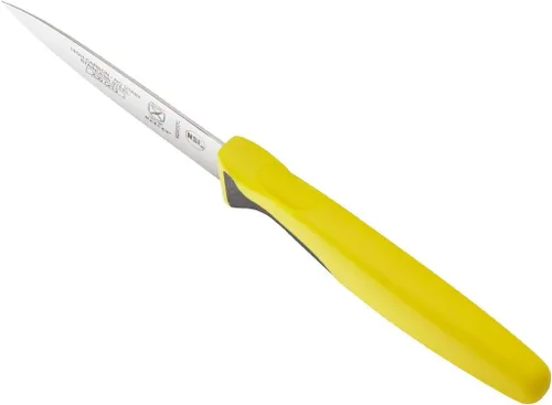 Miniatura 4 de Mercer Culinary Millennia Manija de Color Cuchillo de Pelar Delgado de 3 Pulgadas Amarillo