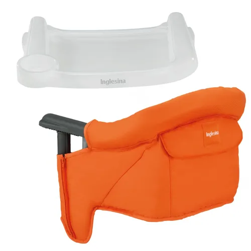 Miniatura 31 de Inglesina Silla de mesa rápida, color negro + bandeja de comedor rápido, silla alta portátil para bebés, para bebés y niños pequeños de hasta 37