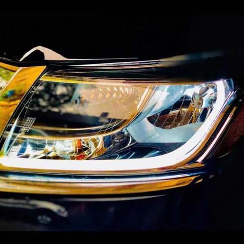 Miniatura 7 de Show Glow 2X 23 Pulgadas Luz LED de Tubo de Doble Color Blanco-Ámbar para Faros de Coche, Luz DRL de Marcha Diurna y Lámpara de Señal de Giro, 60CM