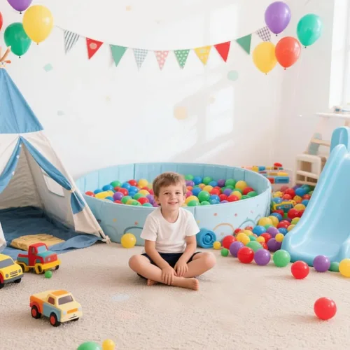 Miniatura 6 de GOGOSO Pelotas de Piscina de Pelotas para Niños Pequeños, Pelotas de Juego de Plástico para Bebés, Pelotas Suaves de Colores Pastel para Niños No