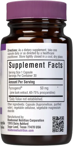 Miniatura 2 de BLUEBONNET NUTRICIÓN PICNOGENOL 50 mg