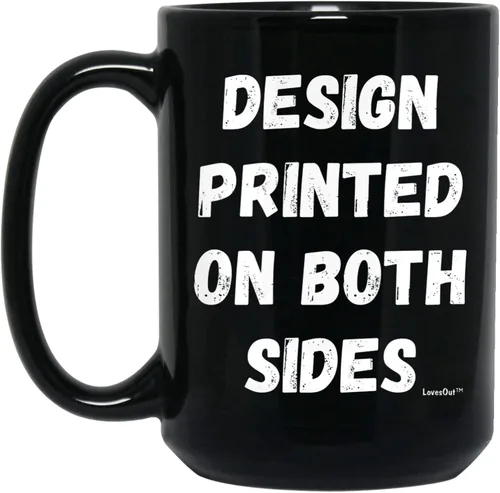 Miniatura 2 de Divertida taza de pastor alemán para hombres, mujeres, amantes de los perros, regalos de Navidad, taza de café negra de 15 onzas