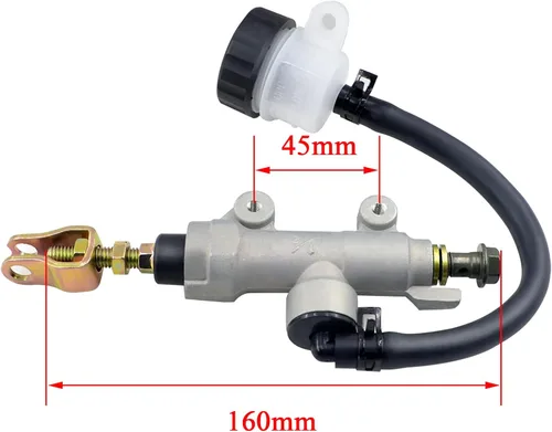 Miniatura 3 de AHL Bomba de freno de cilindro maestro de pie trasero para Honda CBR250 VT250 CB400 VTEC I II III CBR400 VFR400 CB-1 CBR600 CBR1000 CB250 CB600