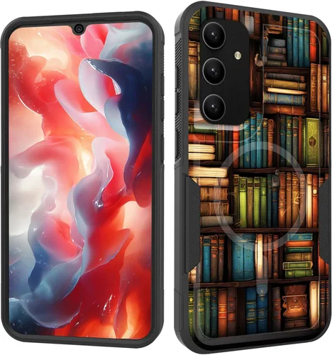 Miniatura 179 de Funda magnética para Galaxy A16 5G, [compatible con MagSafe] [protección contra caídas de grado militar] Funda resistente a prueba de golpes