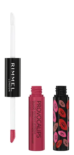 Miniatura 13 de Rimmel London Provocalips 16hr a prueba de besos color labial - Lápiz labial líquido de dos pasos para fijar el color y el brillo - 730 Make Your