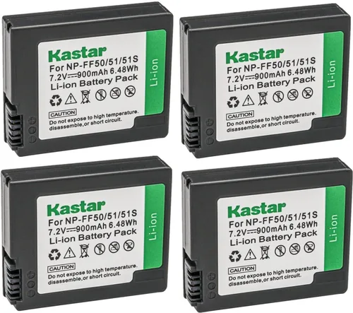 Miniatura 6 de Kastar Batería NP-FF50 / NP-FF51 / NP-FF51S de repuesto para Sony DCR-PC106, DCR-PC106E, DCR-PC107, DCR-PC107E, DCR-PC108, DCR-PC108E, DCR-PC109