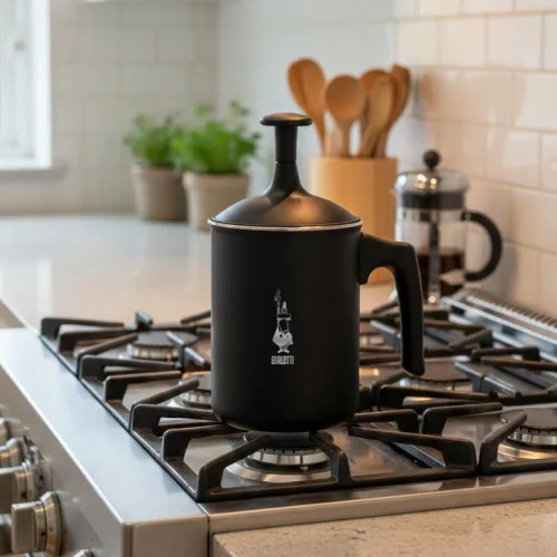 Miniatura 9 de Bialetti 00AGR394 Tutto Crema Espumador de leche, negro