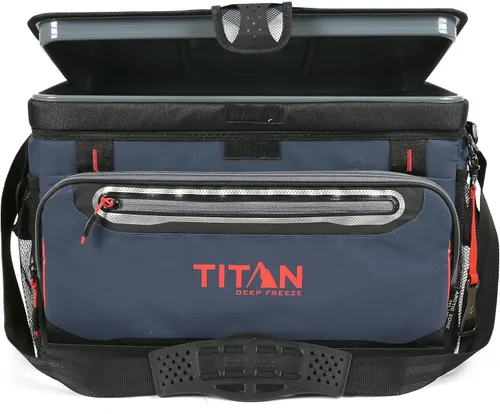 Miniatura 13 de Titan by Arctic Zone Deep Freeze Cooler - Enfriador de cuerpo duro sin cremallera, aislamiento de congelación profunda, forro de cuerpo duro