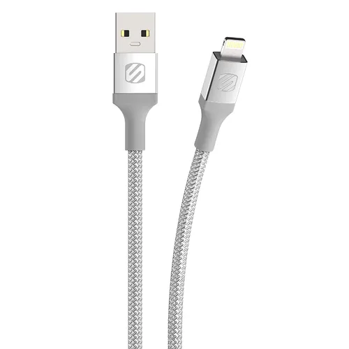 Miniatura 9 de Scosche i3B1SG-SP - Cable de carga Lightning trenzado con certificación MFi Strikeline Sync para todos los dispositivos Lightning, 1 pie, color negro