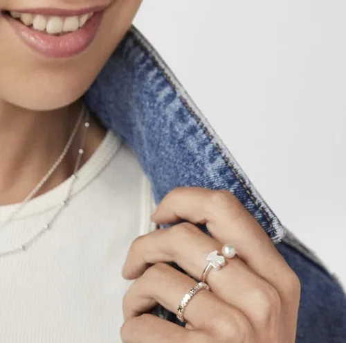 Miniatura 6 de Anillo TOUS Straight de Plata 925