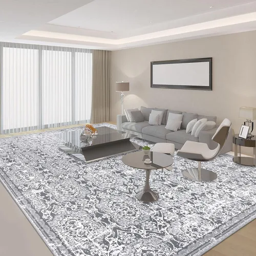 Miniatura 94 de Vaukki - Alfombra de pasillo, suave y peluda, alfombra antideslizante lavable, para lavandería, cocina, granja, baño, entrada y dormitorio